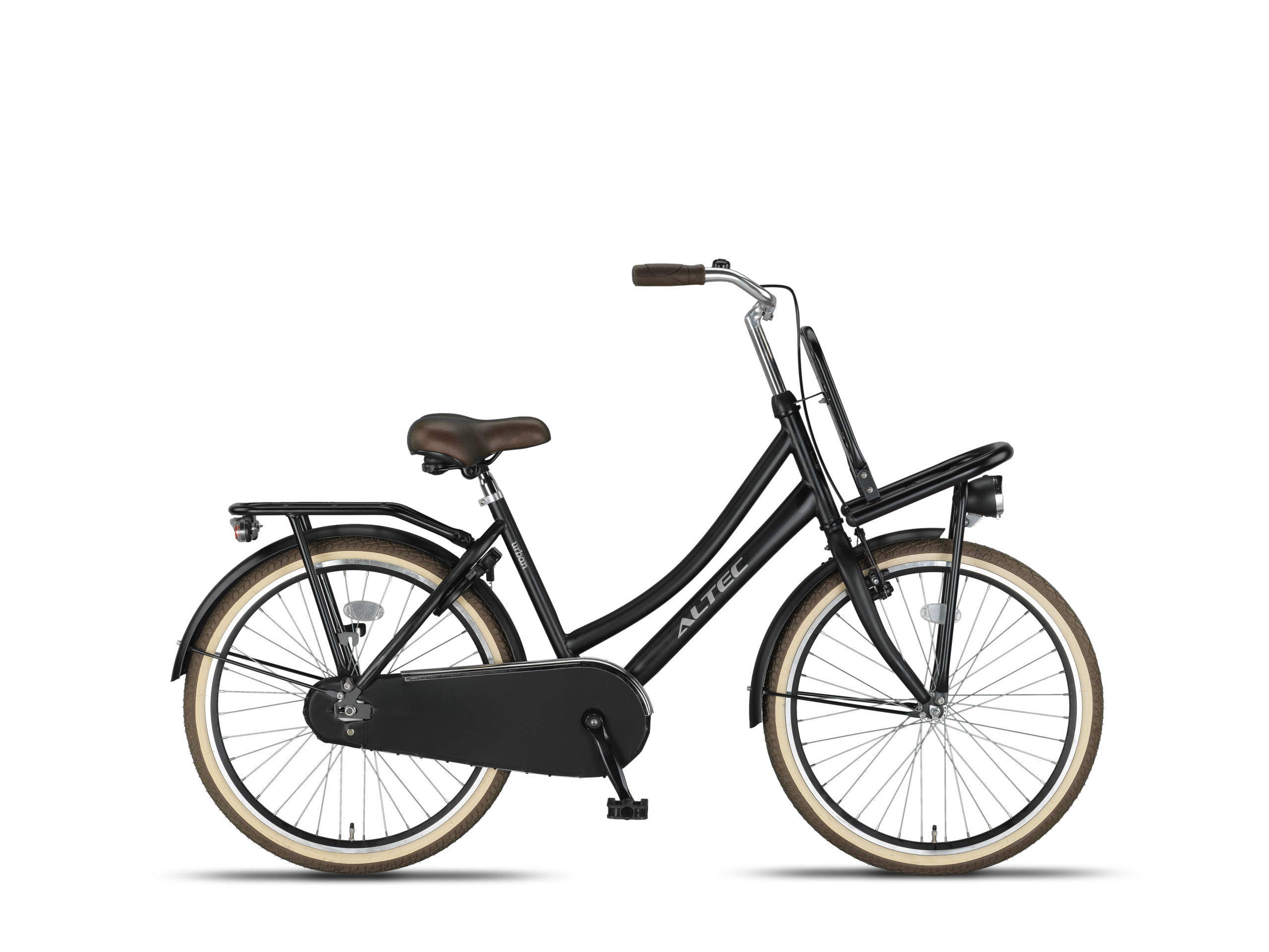 Altec Urban 24inch Transportfiets Mat Zwart Altec Urban 24inch Transportfiets Mat Zwart