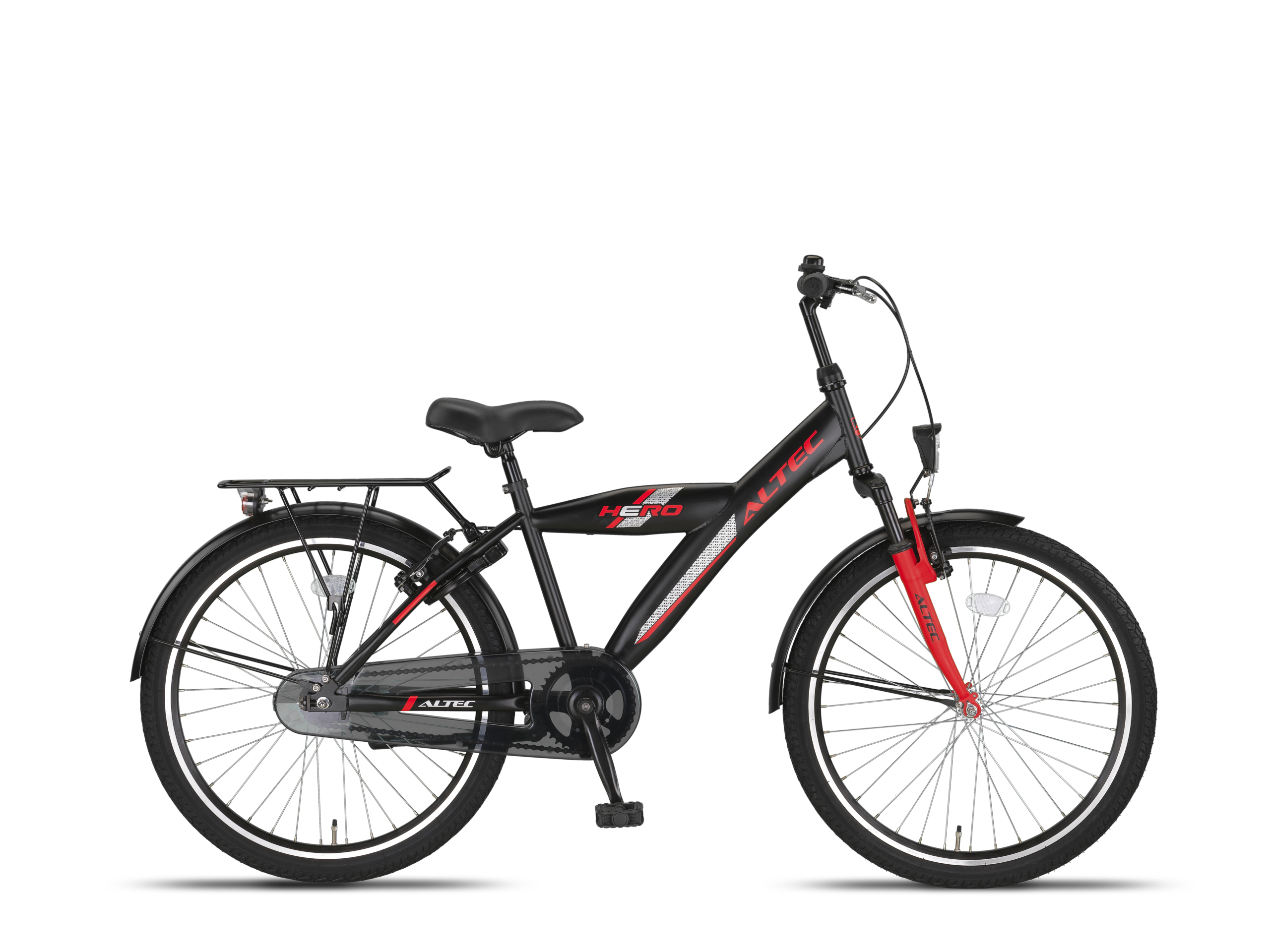 Altec Hero 24 inch Jongensfiets Fire Red Altec Hero 24 inch Jongensfiets Fire Red