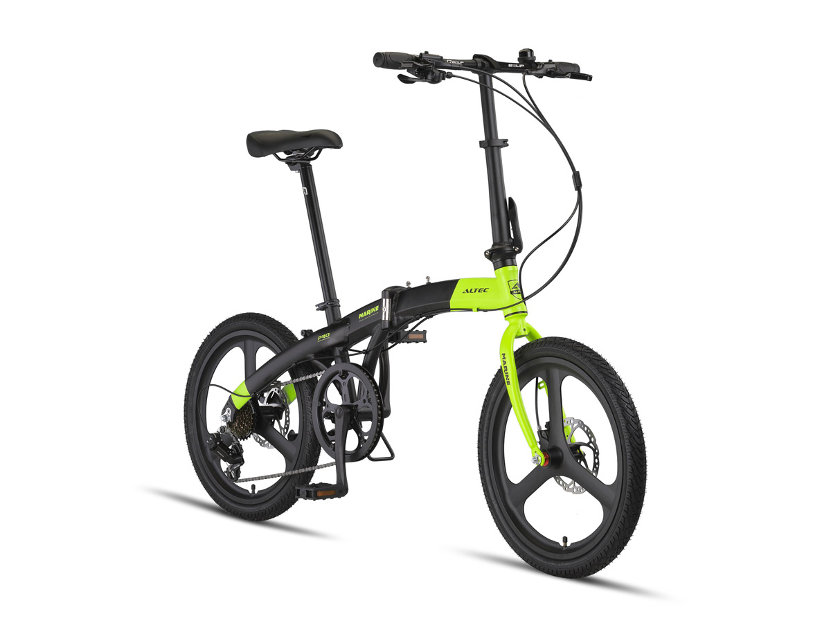 Altec Marine 20 inch Vouwfiets HYD 7s Zwart-Lime Altec Marine 20 inch Vouwfiets HYD 7s Zwart-Lime